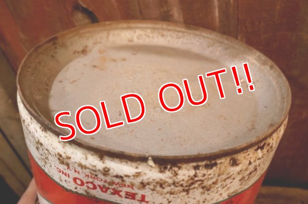 画像10: dp-250618-71 TEXACO 1960's 5 U.S. GALLONS OIL CAN