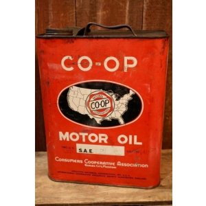画像: dp-250618-28 CO-OP 2 U.S.GALLONS MOTOR OIL CAN