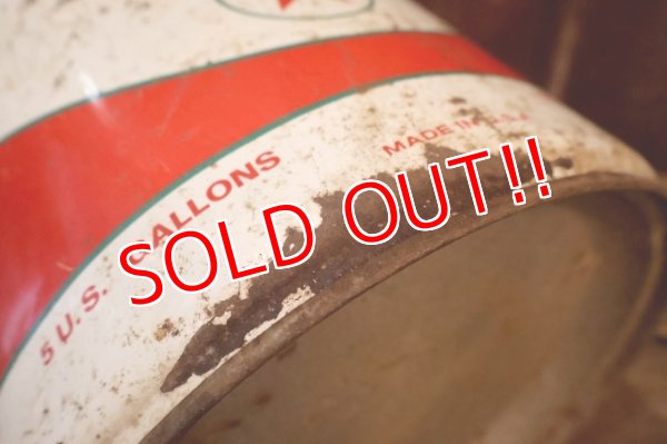 画像9: dp-250618-71 TEXACO 1960's 5 U.S. GALLONS OIL CAN