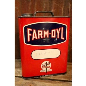 画像: dp-250618-28 THE FARM-OYL COMPANY 2 U.S.GALLONS MOTOR OIL CAN