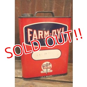 画像: dp-250618-28 THE FARM-OYL COMPANY 2 U.S.GALLONS MOTOR OIL CAN