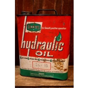 画像: dp-250618-28 THE FARM-OYL COMPANY 2 U.S.GALLONS HYDRAULIC OIL CAN