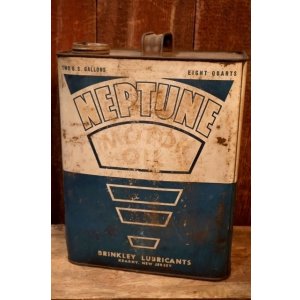 画像: dp-250618-28 NEPUTUNE 2 U.S.GALLONS MOTOR OIL CAN