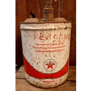 画像: dp-250618-71 TEXACO 1960's 5 U.S. GALLONS OIL CAN