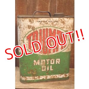 画像: dp-250618-83 TRIUMPH 2 U.S.GALLONS MOTOR OIL CAN