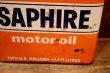 画像4: dp-250618-28 GULF OIL CORPORATION 2 U.S.GALLONS SAPHIRE MOTOR OIL CAN
