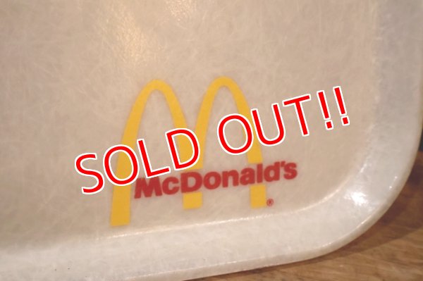 画像2: ct-250802-38 McDonald's 1970's Fiberglass Serving Tray