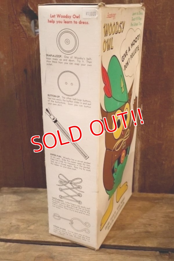 画像15: ct-250801-07 Woodsy Owl / Amway 1970's Teach 'N' Play Pre-School Toy
