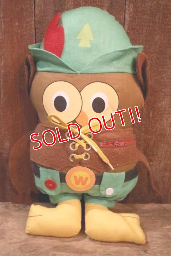 画像2: ct-250801-07 Woodsy Owl / Amway 1970's Teach 'N' Play Pre-School Toy