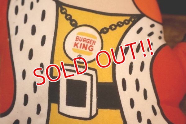 画像3: ct-250802-18 BURGER KING / The King 1970's Pillow Doll