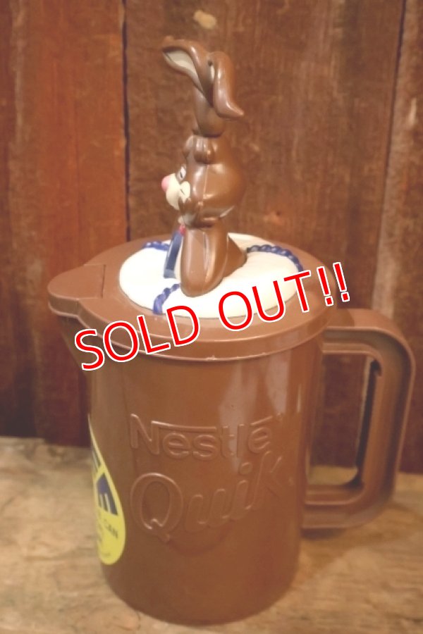 画像4: ct-250803-01 Nestlé Quik Bunny 1980's Plastic Shaker
