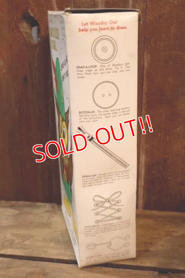 画像14: ct-250801-07 Woodsy Owl / Amway 1970's Teach 'N' Play Pre-School Toy