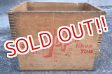 画像: dp-250807-02 7 Up / 1960's-1970's Wood Crate Box