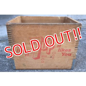 画像: dp-250807-02 7 Up / 1960's-1970's Wood Crate Box