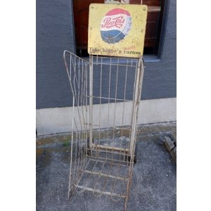 画像: dp-250618-33 【※店頭ピックのみ】PEPSI-COLA 1950's Crate Carrier Dolly Cart