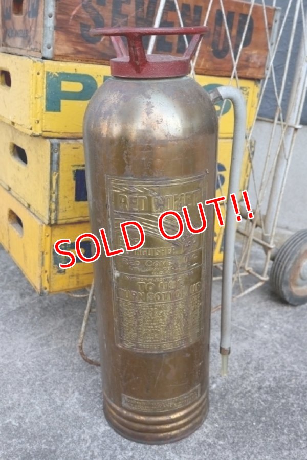 画像1: dp-250701-06 RED COMET 1960's〜 FIRE EXTINGUISHER