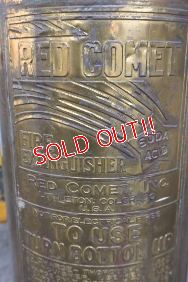画像2: dp-250701-06 RED COMET 1960's〜 FIRE EXTINGUISHER