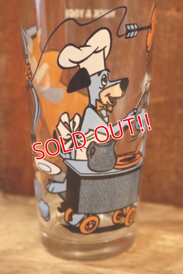 画像3: gs-250802-04 Huck & Yogi / PEPSI 1977 Collector Series Glass
