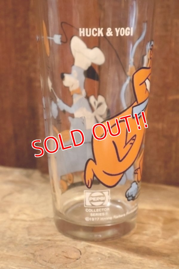画像5: gs-250802-04 Huck & Yogi / PEPSI 1977 Collector Series Glass