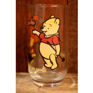 画像: gs-250618-17 【艶なし】Winnie the Pooh / Sears 1970's Glass