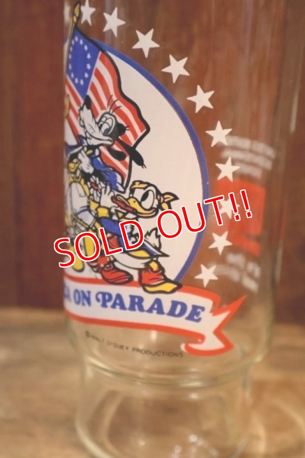 画像3: gs-250803-01 Disney 1970's "AMERICA ON PARADE" Glass