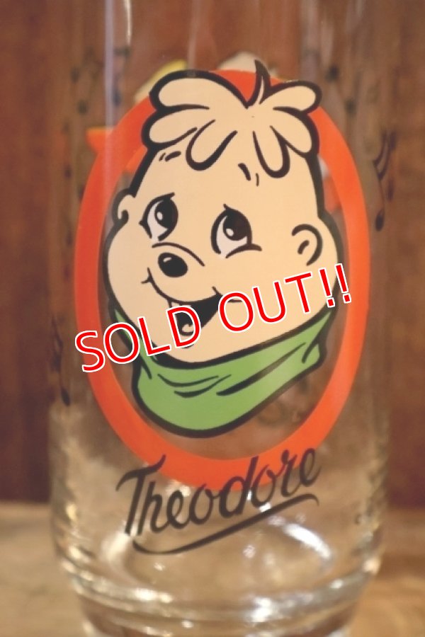 画像2: gs-250803-04 Alvin and the Chipmunks / Theodore 1980's Glass