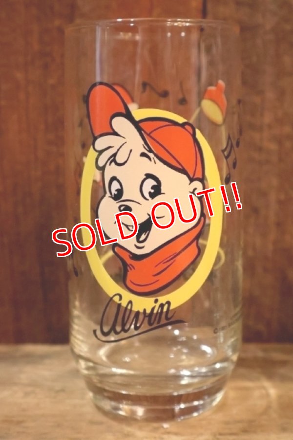 画像1: gs-250803-02 Alvin and the Chipmunks / Alvin 1980's Glass