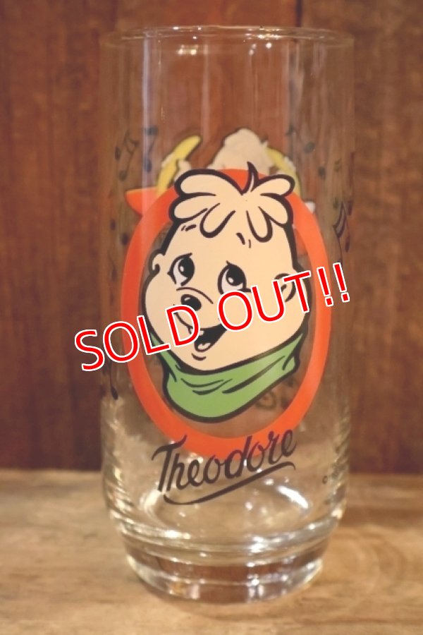 画像1: gs-250803-04 Alvin and the Chipmunks / Theodore 1980's Glass