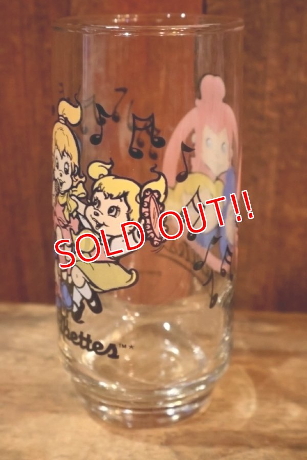 画像4: gs-250803-05 Alvin and the Chipmunks / The Chipettes 1980's Glass