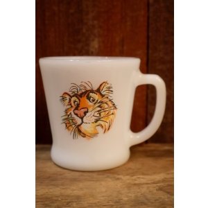 画像: kt-250803-01 Esso Tiger / Fire-King 1960's D-Handle Mug