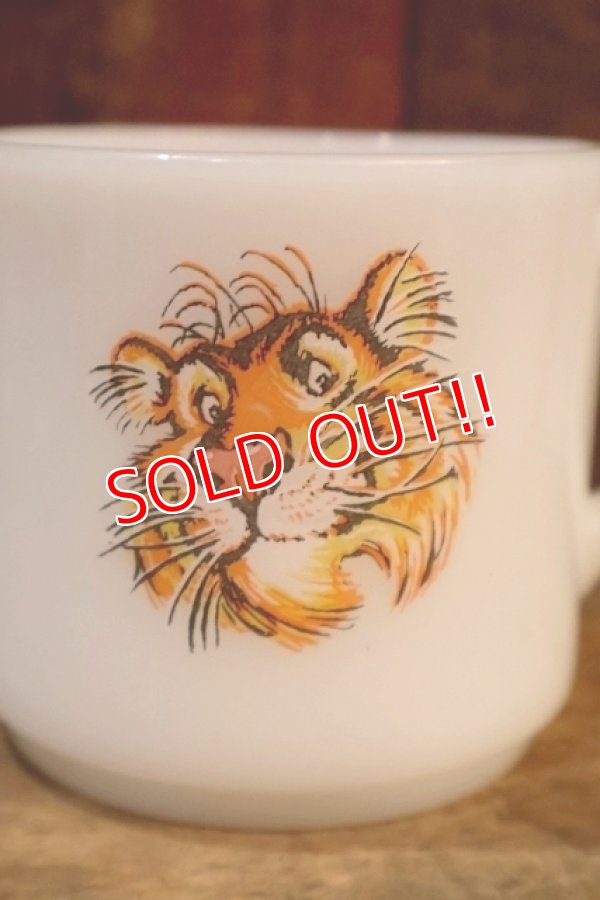 画像2: kt-250803-03 Esso Tiger / Fire-King 1950's-1960's Short Mug