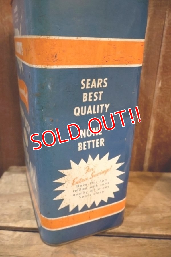 画像4: dp-250618-28 ALLSTATE HEAVY DUTY 10 QUARTS MOTOR OIL CAN