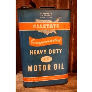 画像: dp-250618-28 ALLSTATE HEAVY DUTY 10 QUARTS MOTOR OIL CAN