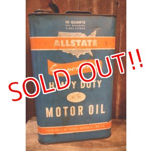 画像: dp-250618-28 ALLSTATE HEAVY DUTY 10 QUARTS MOTOR OIL CAN