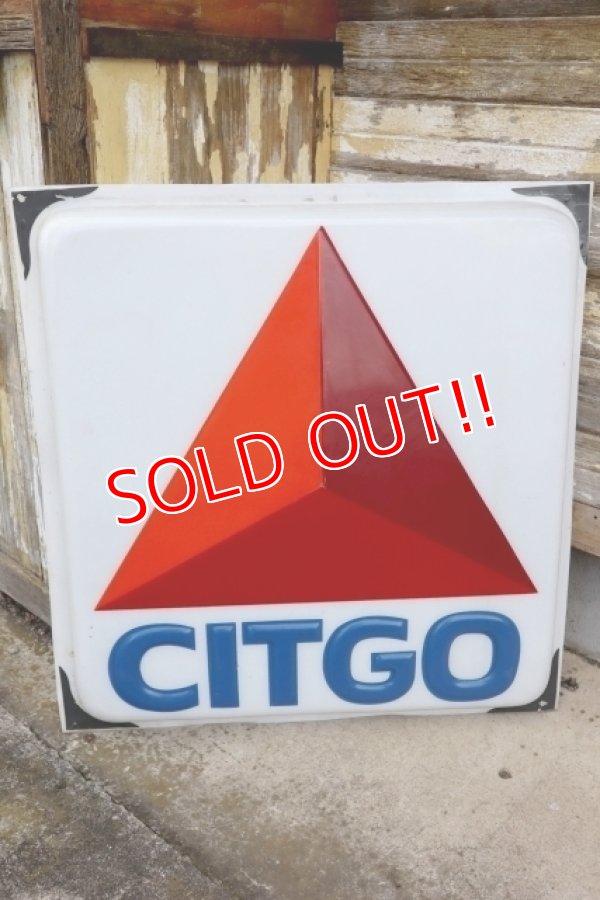 画像1: dp-240911-46 【※店頭ピックのみ】CITGO 1990's Gas Station Sign