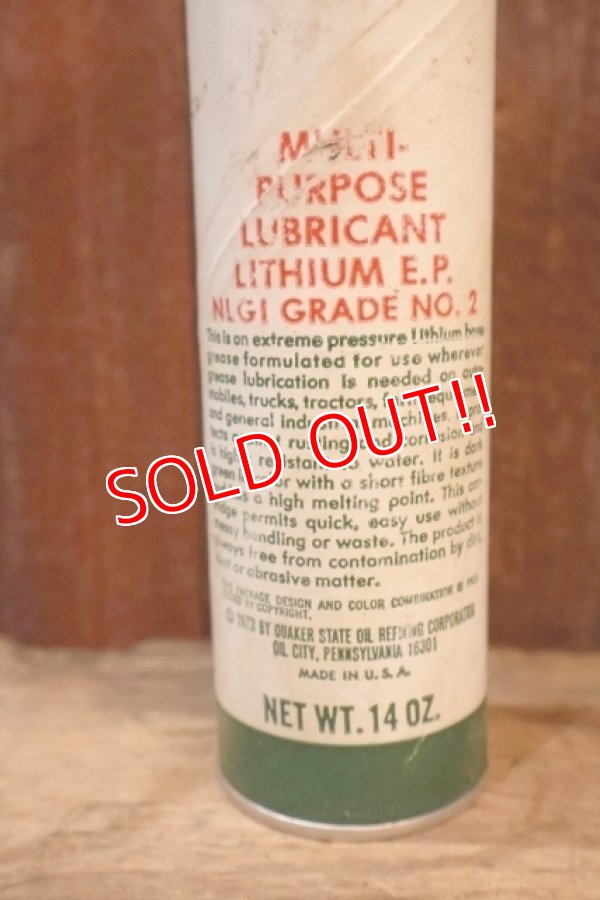 画像5: dp-250618-28 QUAKER STATE 1970's MULTI-PURPOSE LUBRICANT LITHIUM E.P.