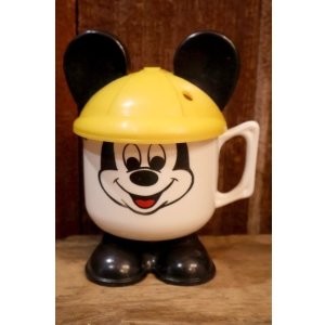 画像: ct-250802-13 Mickey Mouse / 1970's Plastic Mug