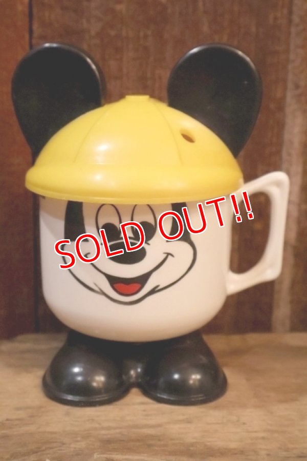 画像1: ct-250802-13 Mickey Mouse / 1970's Plastic Mug
