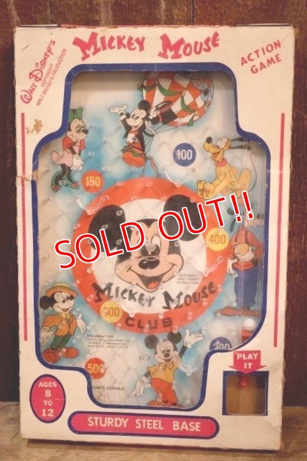 画像1: ct-250801-09 MICKEY MOUSE CLUB / WOLVERINE TOY 1965 ACTION GAME
