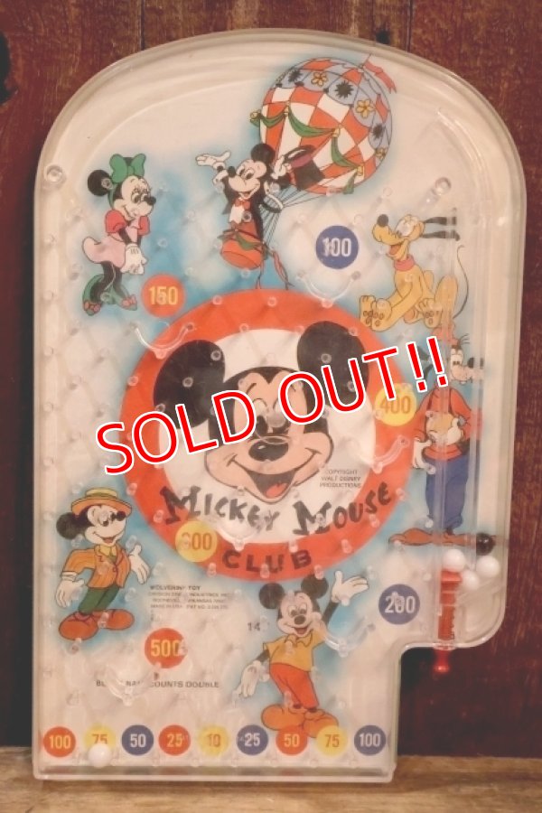 画像2: ct-250801-09 MICKEY MOUSE CLUB / WOLVERINE TOY 1965 ACTION GAME