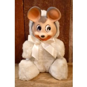 画像: ct-250801-19 Knickerbocker 1950's ANIMALS of DISTINCTION Rubber Face Mouse Doll