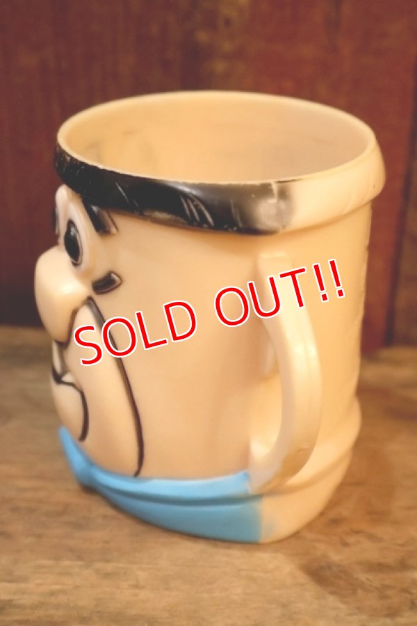画像4: ct-250803-04 Fred Flintstone / 1960's Plastic Mug