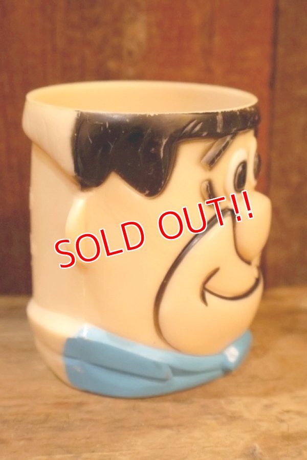 画像3: ct-250803-04 Fred Flintstone / 1960's Plastic Mug