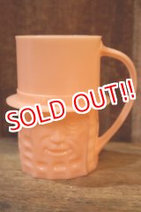 画像: ct-240301-17 PLANTERS / MR.PEANUT 1950's Plastic Mug (Pink)