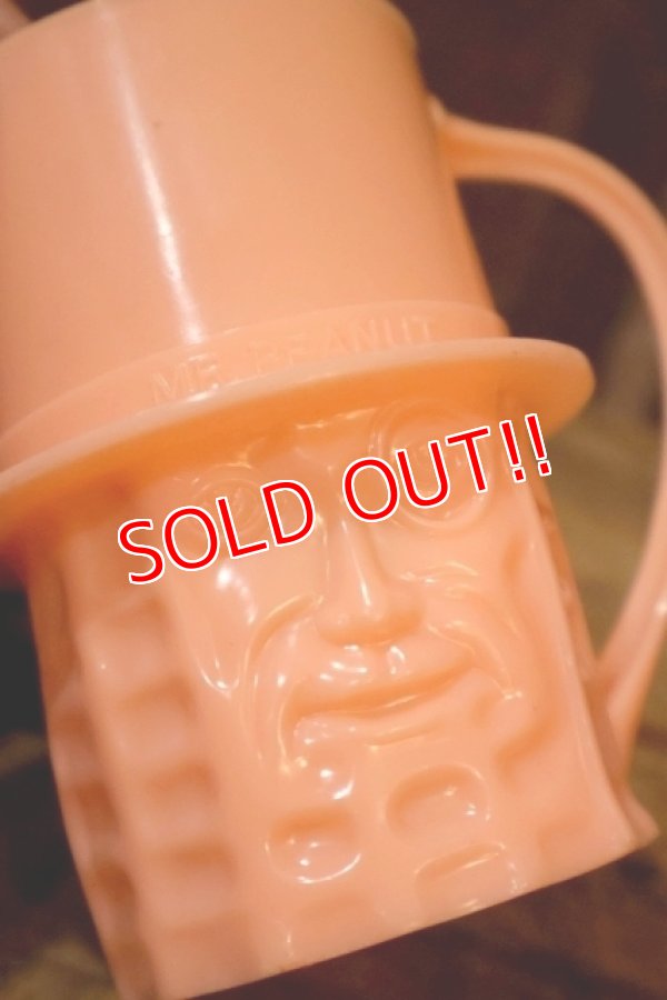 画像2: ct-240301-17 PLANTERS / MR.PEANUT 1950's Plastic Mug (Pink)