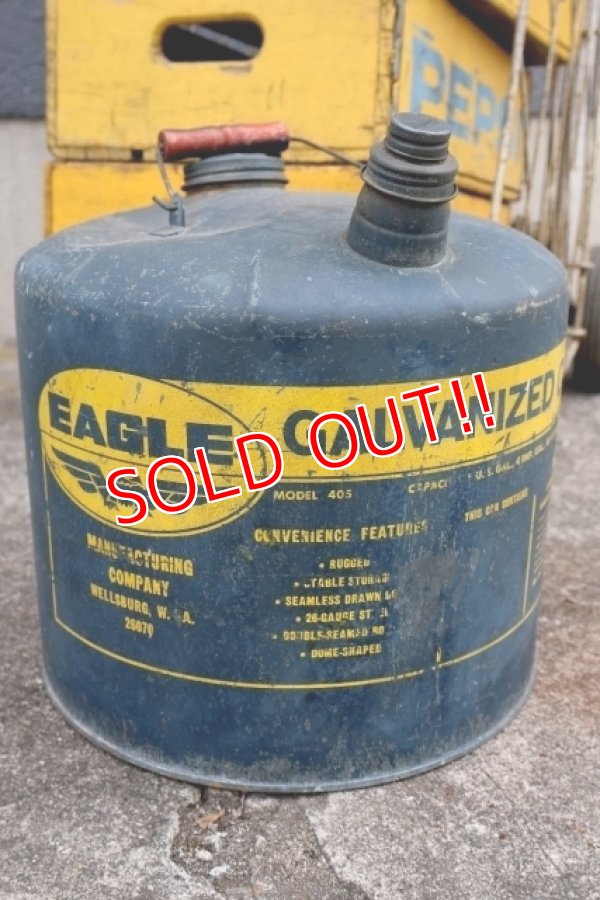 画像1: dp-250804-13 MANUFACTURING COMPANY / EAGLE 1960's-1970's GALVANIZED CAN