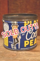 画像: ct-250803-07 PLANTERS / MR.PEANUT 1950's Cocktail SALTED PEANUT Tin Can
