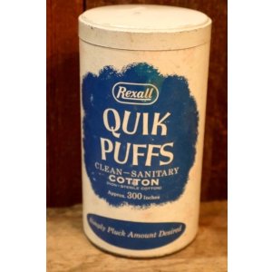 画像: dp-250205-78 Rexall QUIK PUFFS COTTON BOX