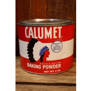 画像: dp-250807-03 CALUMET BAKING POWDER 1980's 5LB. CAN