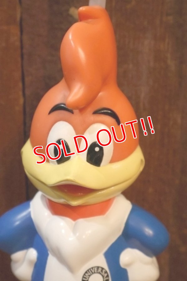 画像2: ct-250701-07 WOODY WOODPECKER 1996 UNIVERSAL STUDIOS DRINK BOTTLE